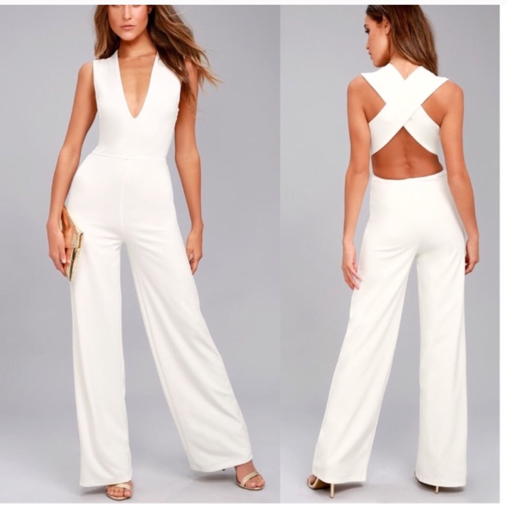 NWT Lulu’s jumpsuit sz S